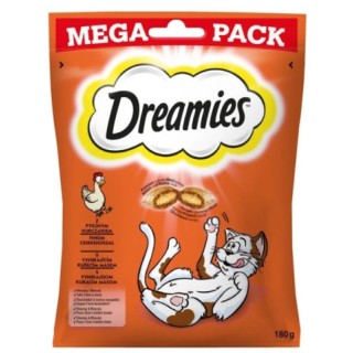 Dreamies Mega Pack kuřecí 180g cat  AKCE